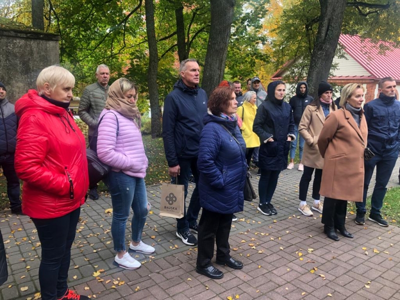 Bauskas BJSS kolektīvs un sporta skolotāji mācību metodiskajā ekskursijā dodas uz Latgali
