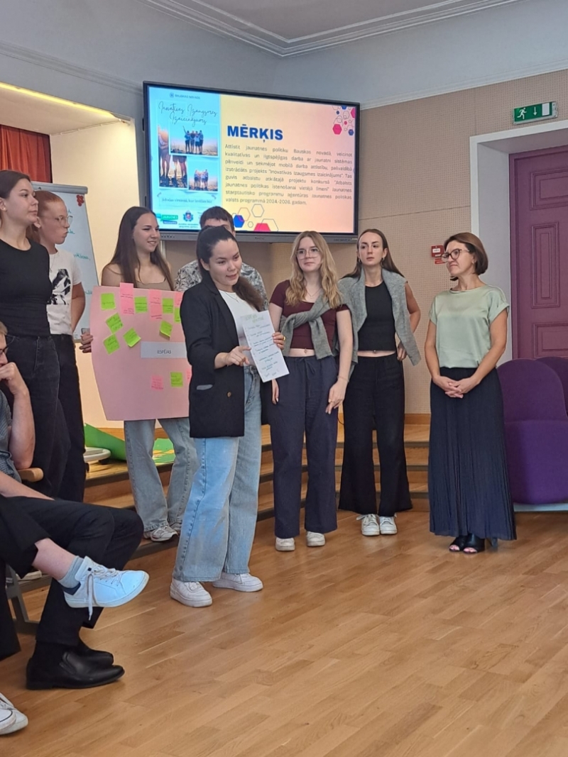 Prezentē fokusa grupā