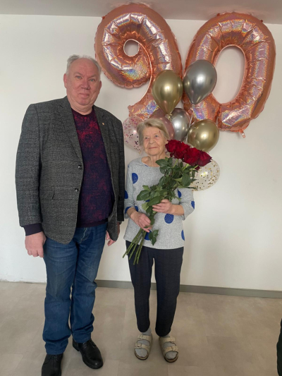 Edīte Nākmane un Aigars Sietiņš.