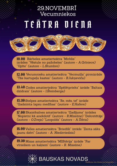 Teātra diena Vecumniekos