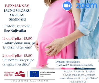 Jauno vecāku skola aprīlis