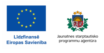 Līdzfinansē ES un Jaunatnes starptautisko programmu aģentūra
