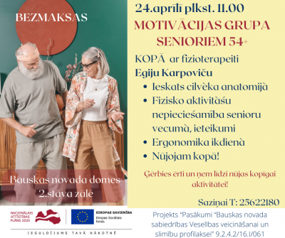 motivācija senioriem
