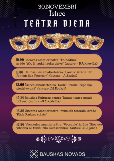 teātra diena Īslīcē