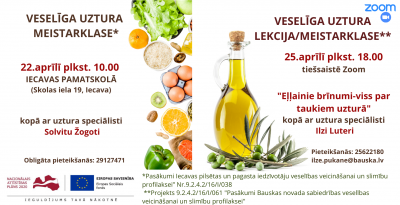 veselīga uztura meistarklase