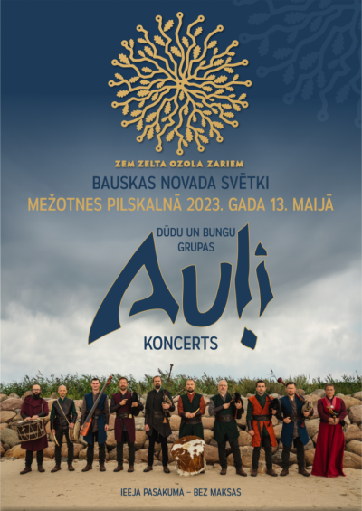 Bauskas novada svētkos notiks grupas «Auļi» koncerts