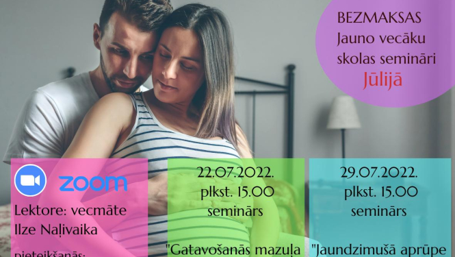 Jaunos vecākus tiešsaistē aicina uz izglītojošu semināru