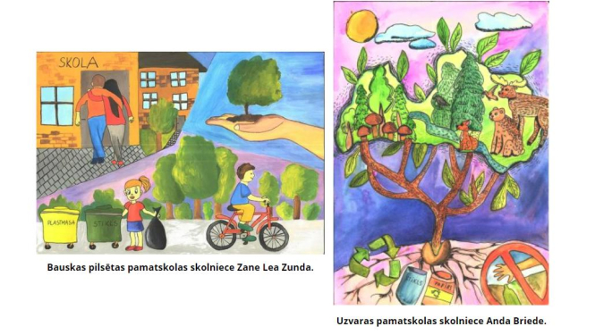 Zīmējumu un domrakstu konkursā laureātu vidū arī baušķenieki