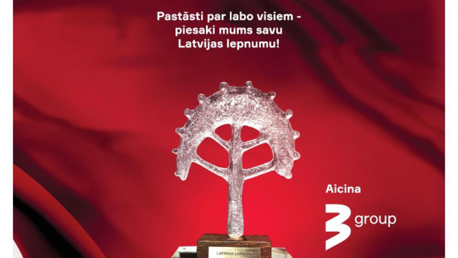 Piesaki iedvesmas stāstus Latvijas Lepnuma goda titula un balvas saņemšanai