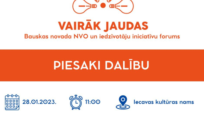 Piesakies sabiedriski aktīvo novadnieku forumam