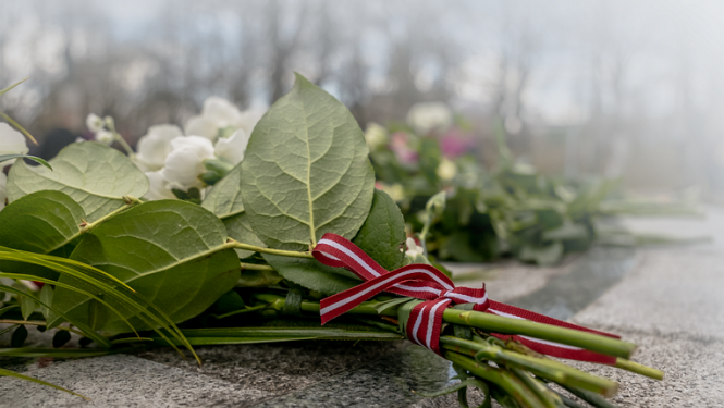 Komunistiskā genocīda upuru piemiņas brīdis