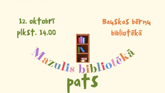 Mazulis bibliotēkā