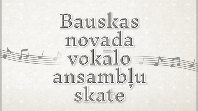 Vokālo ansambļu skate