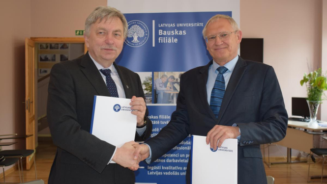 Bauskas novada pašvaldība un Latvijas Universitāte pagarina sadarbību līdz 2027.gadam