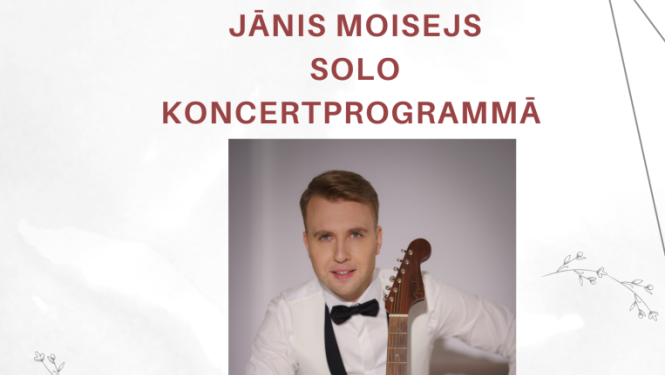 Jānis Moisejs koncerts
