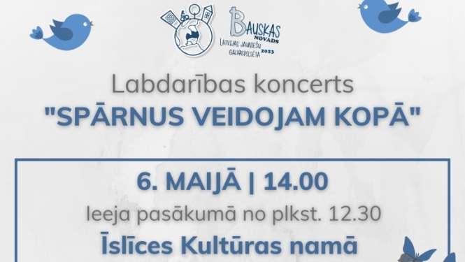 Labdarības koncerts jaunieši