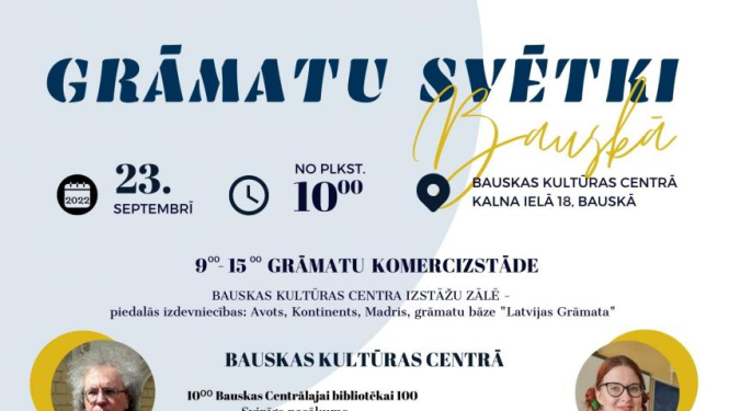 Grāmatu svētki Bauskā