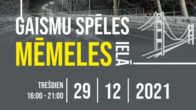 Mēmeles iela iemirdzēsies svētku gaismās