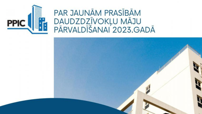 Bezmaksas e-seminārs par jaunām prasībām daudzdzīvokļu māju pārvaldīšanai 2023.gadā!