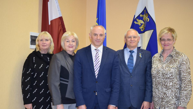 Bauskā viesojas Latvijas Sporta veterānu - senioru savienības vadība
