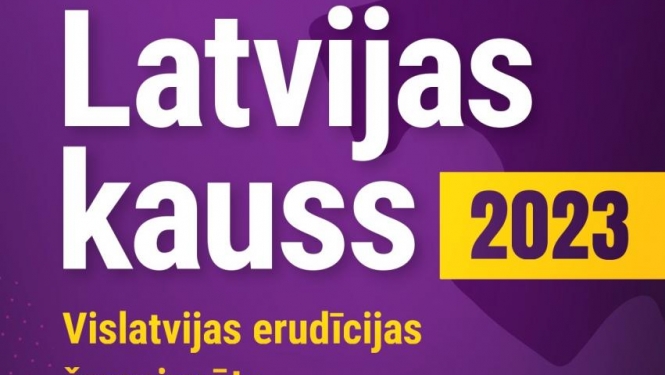 „Prāta Spēles” Vislatvijas erudīcijas čempionāts „Latvijas kauss 2023” – piesaki komandu spēlei Bauskā