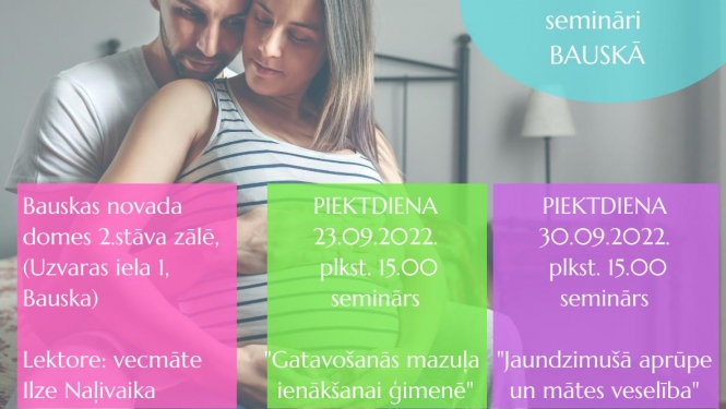 Bezmaksas veselības veicināšanas aktivitātes Bauskas novadā septembra mēnesī
