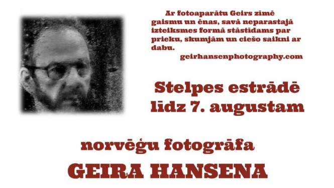 Norvēģu fotogrāfa Geira Hansena dabas fotogrāfiju izstāde