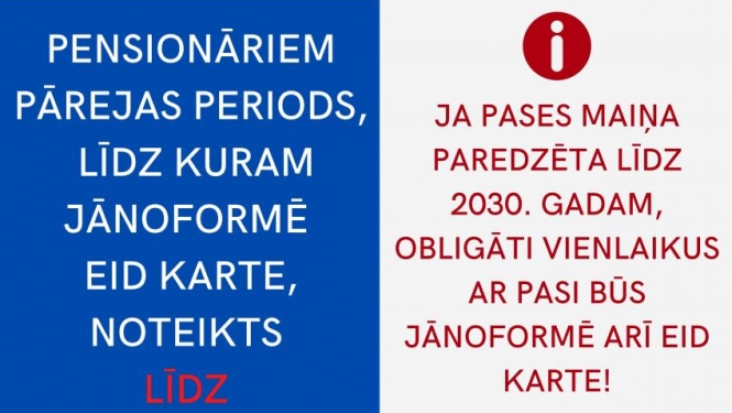 Personas apliecība jeb eID karte no 2023.gada 1. janvāra būs obligāta