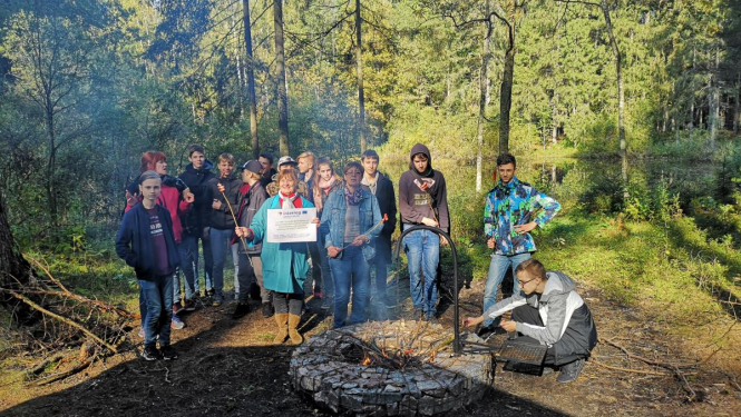 Projekta ietvaros skolēni dodas izzinošā pārgājienā