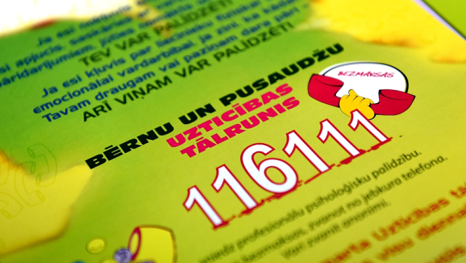 Uzticības tālrunis 116111 uzsāk akciju seksuālās vardarbības mazināšanai