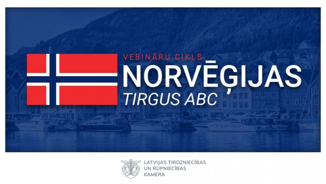 Uzņēmējus aicina uz online apmācībām “Norvēģijas tirgus – eksporta un sadarbības iespējas”