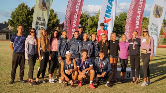 Bauskas un Vecumnieku sporta skolu sportisti startē Latvijas čempionātā daudzcīņā U14, U16 un U18