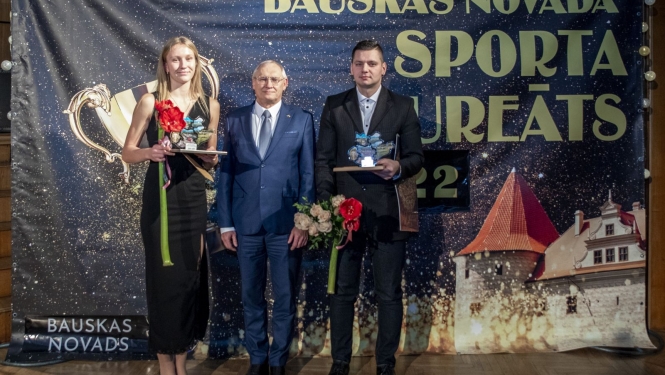 Bauskas novada Sporta laureātā sveikti spēcīgākie un meistarīgākie Bauskas novada 2022. gada sportisti