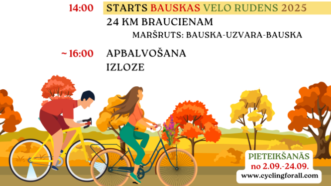 Bauskas velo rudens 27-09-2025