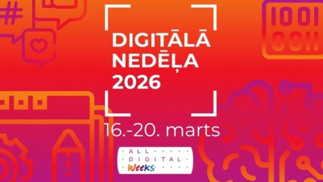 Digitālā nedēļa 2026 Bauskas novada bibliotēkās