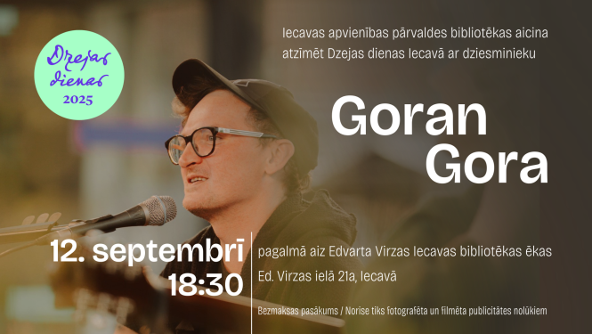 Dzejas dienas ar Goran Goru Iecavā