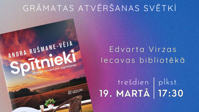 Grāmatas atvēršana 19-03-2025
