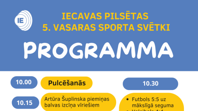 IE vasaras sporta sv programma lab