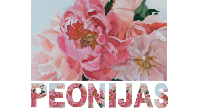 Izstādes ''Peonijas'' atklāšana