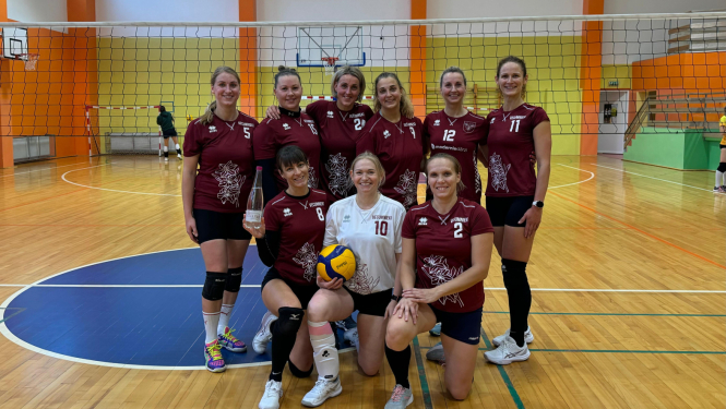 Vecumnieku volejbolistes