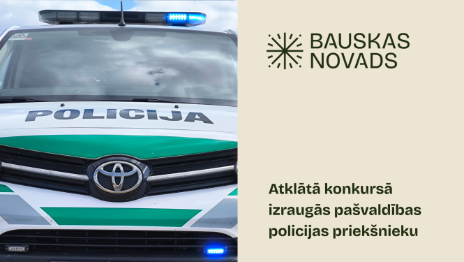 Konkursā izraugās policijas priekšnieku