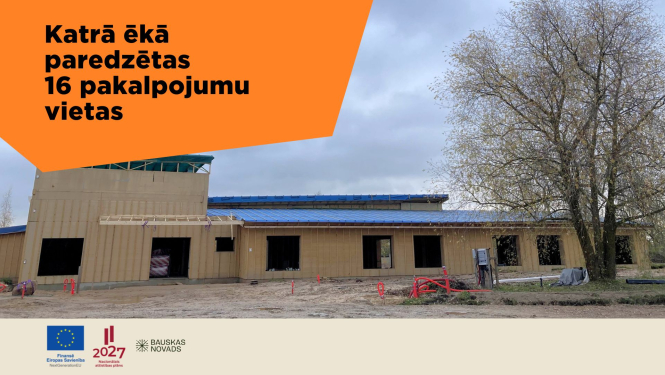 Saulainē turpinās ēku būvniecība ģimeniskai videi pietuvinātam aprūpes pakalpojumam senioriem