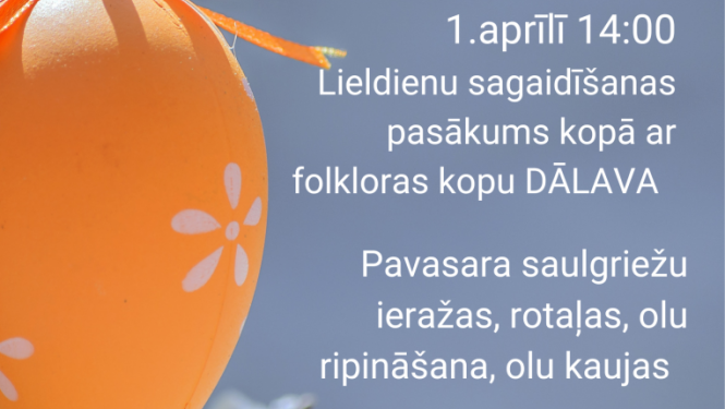 Lieldienu sagaidīšanas pasākums