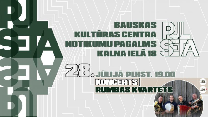 Notikumu pagalms “Pulsēta” papildina programmu ar muzikāliem vakariem dažādām gaumēm