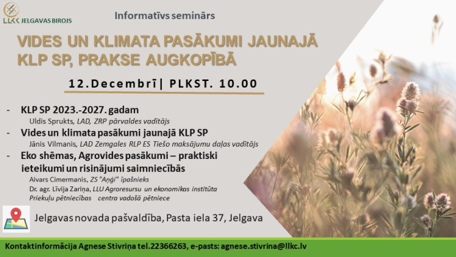 semināra afiša