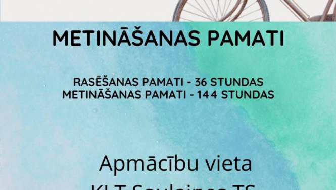 Saulainē iespēja apgūt metināšanas pamatus