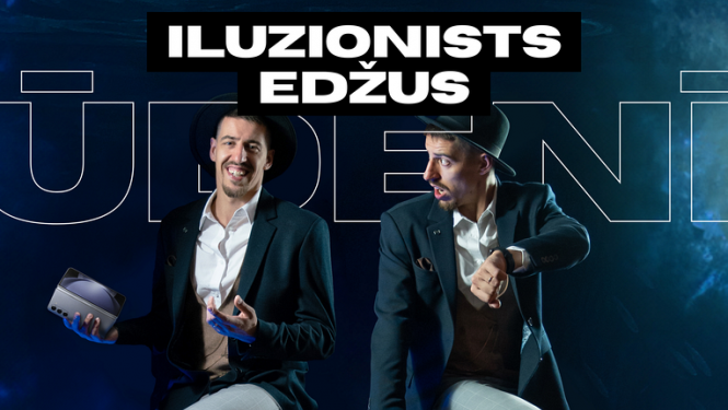 Ilūziju šovs “Iluzionists Edžus ūdenī”