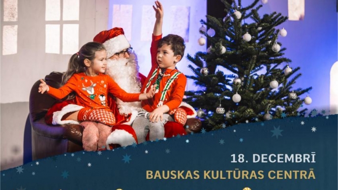 Ziemassvētku pasākums Bauskā deklarētajiem pirmsskolas vecuma bērniem notiks Ceturtajā adventē