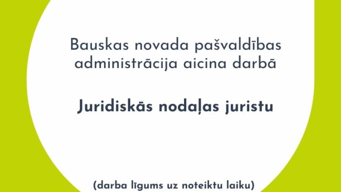 Aicinām pievienoties mūsu komandai juristu!