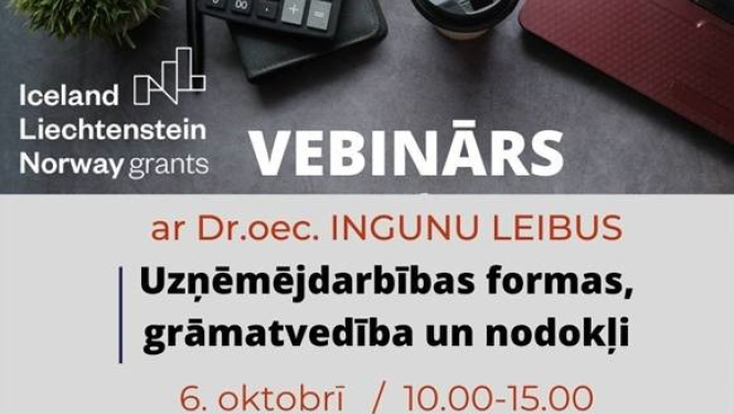 Uzņēmējus aicina piedalīties plašā bezmaksas semināru/vebināru un mācību cikl